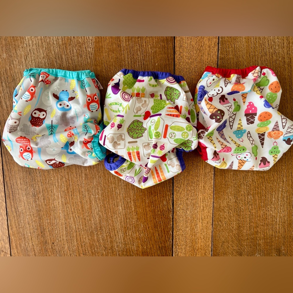 Blueberry Coveralls Cloth Diaper Cover Lot